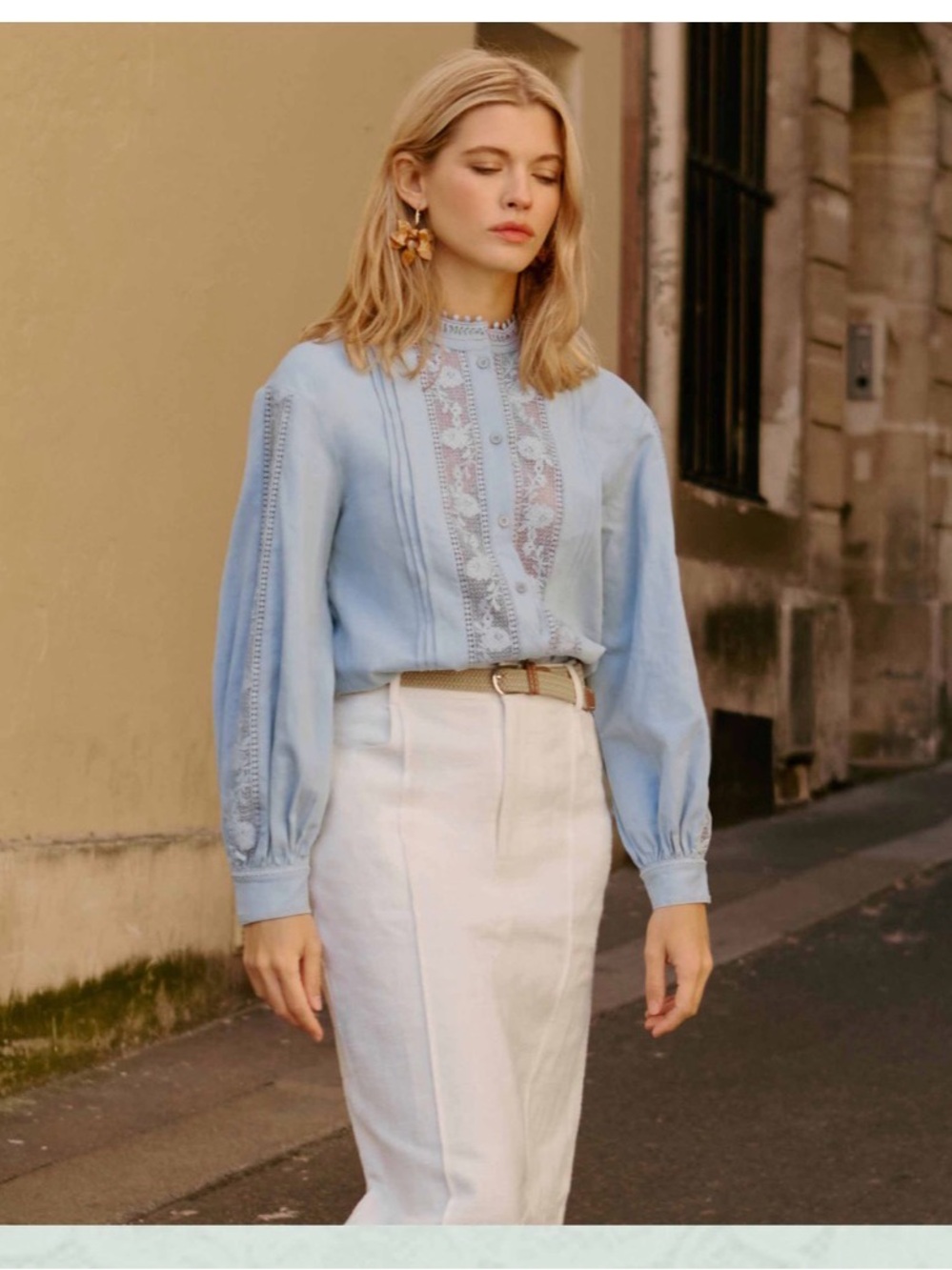 New With Tags Petite Studio NYC Aerin Blouse Sz MP